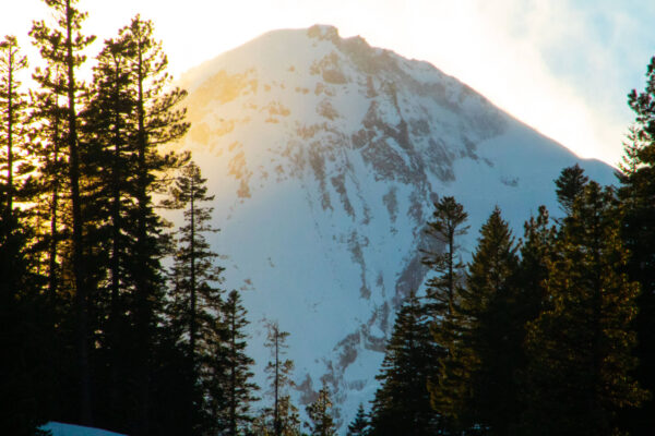 Mount Hood Sunset at the Cooper Spur Ski Area