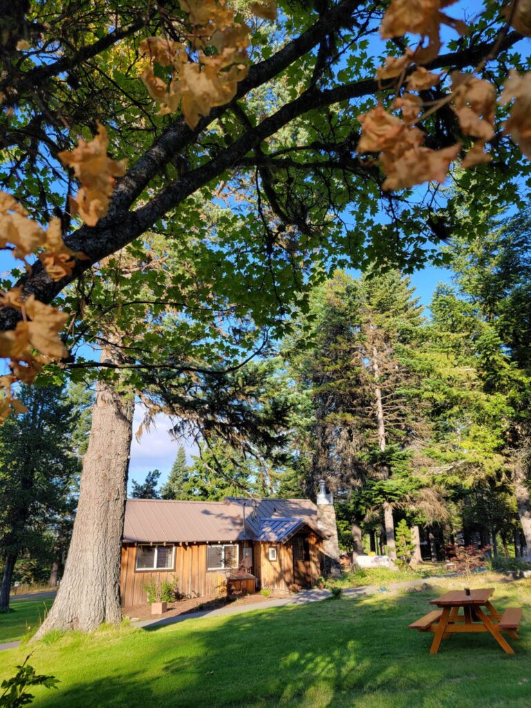 Fall Autumn at Cooper Spur- Lodging on Mt. Hood
