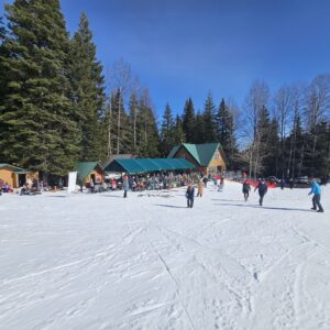 Ski area at Cooper Spur