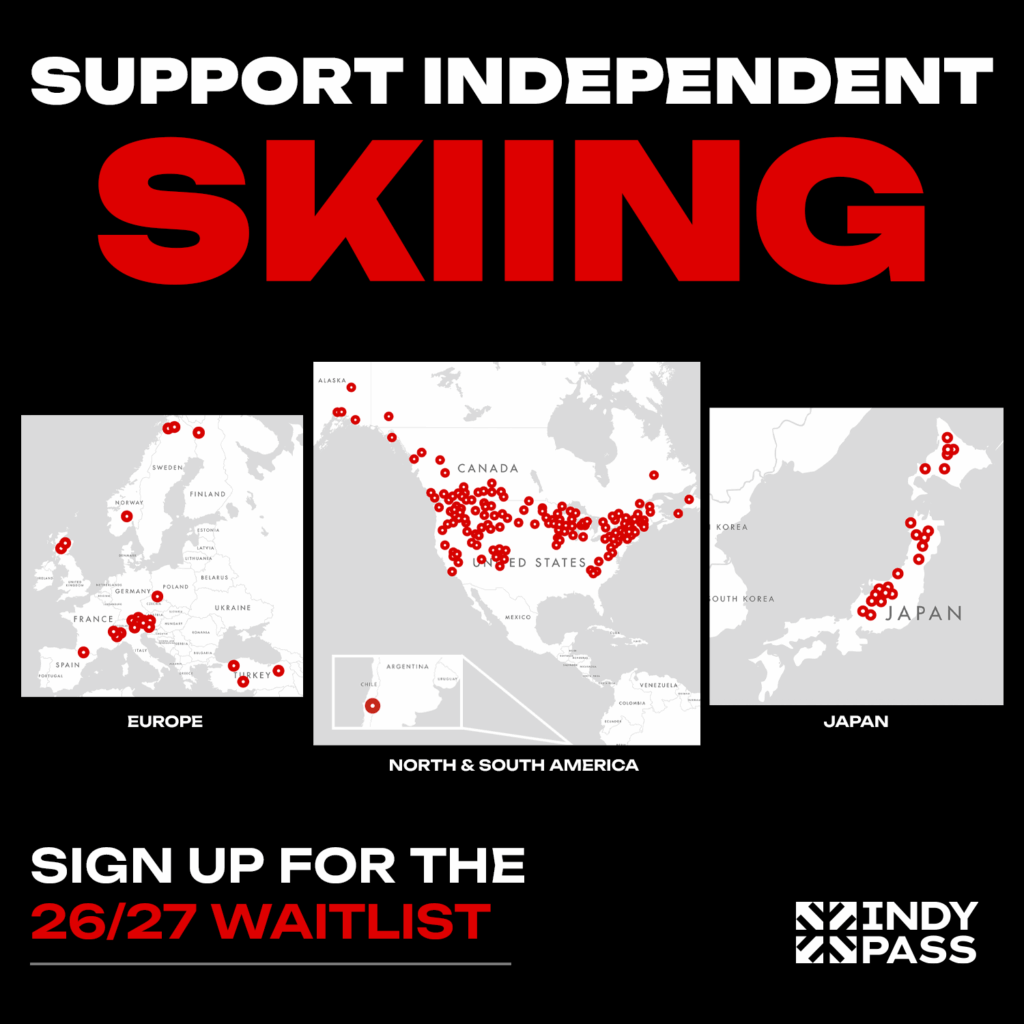 Support Independent Skiing | Sign up for the 2026-27 Waitlist