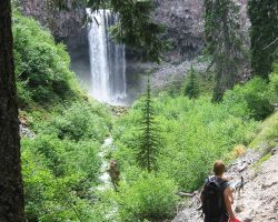 Hiking Waterfall Outdoors